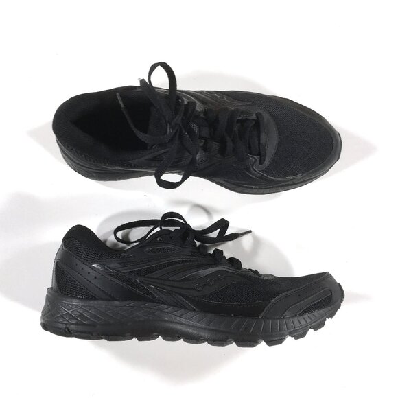 Saucony Cohesion 13 Running Shoes Womens Size 10 Black S10559-4 - Picture 1 of 9